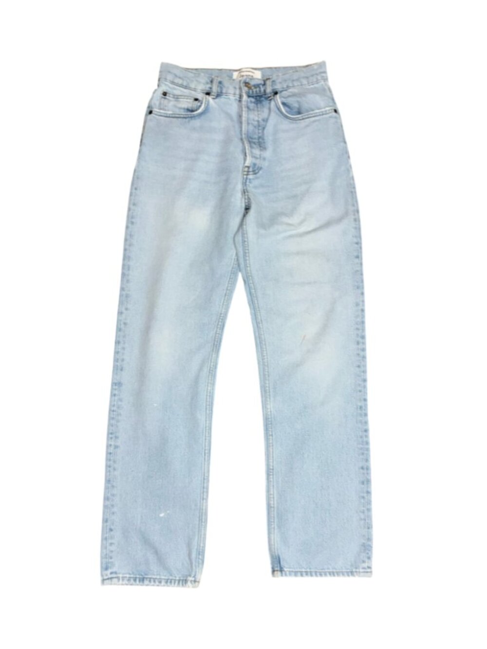 Sz.27*Reformation Jeans*Hi-Rise Tahoe-Wash Tapered Leg Jeans--Button-Fly